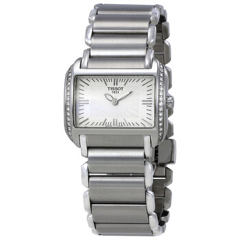TWave Stainless Steel Diamond Watch T023.309.11.031.01