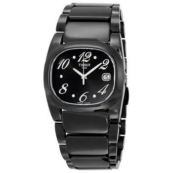T Moments Black Dial Black PVD Watch T009.310.11.057.01