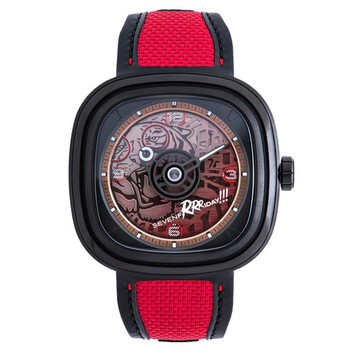 T Series Automatic Red Dial Watch T305