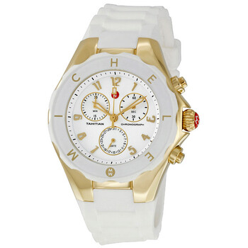 Tahitian Jelly Bean White and Gold Watch MWW12F000006