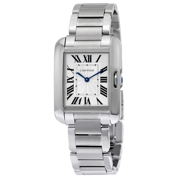 Tank Anglaise Silver Dial Watch W5310044