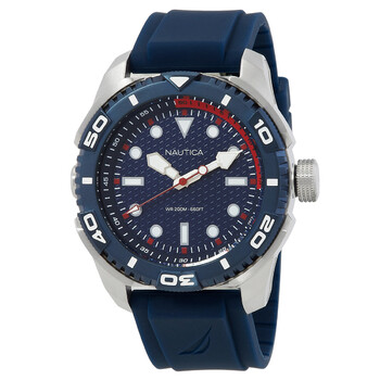Tarpoon Quartz Blue Dial Watch NAPTDAS31