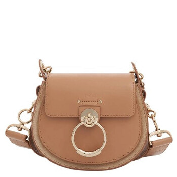 Tess Small Shiny And Suede Calfskin Shoulder Bag