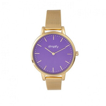 The 5800 Purple Dial Watch SIM5804