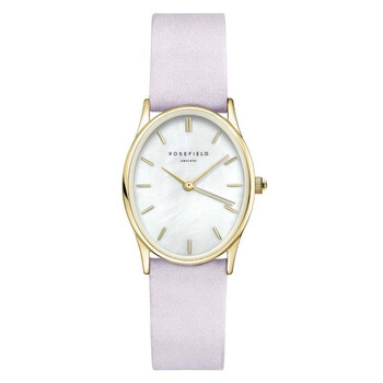 The Oval Quartz Mother of Pearl Dial Watch OWLLGOV04
