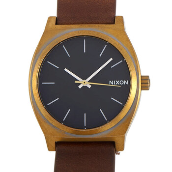 Time Teller Quartz Black Dial Watch A045305300