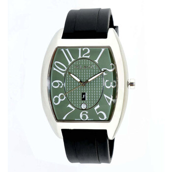 Time Zone Quartz Green Dial Watch 1Z101GSS