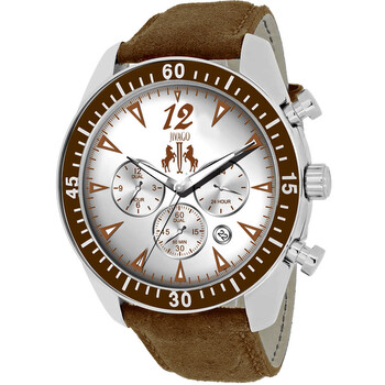 Timeless Chronograph Silver Dial Watch JV4512