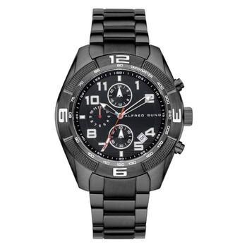 Titan Quartz Black Dial Watch AS3202B1A