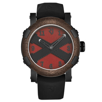 Titanclagrnd Automatic Red Dial Watch RJ.TG.AU.702.20