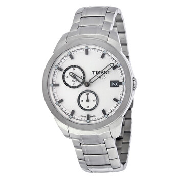 Titanium GMT White Dial Watch T0694394403100