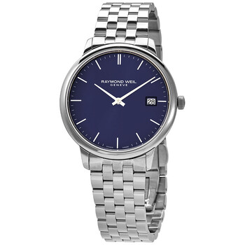 Toccata Quartz Blue Dial Watch 5585ST50001