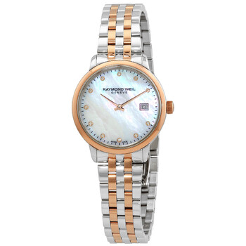 Toccata Quartz Diamond White Mother of Pearl Dial Watch 5985SP597081