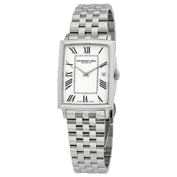 Toccata Quartz White Dial Watch 5425 ST