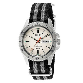 Todd Snyder Quartz White Dial Watch TW2R83400
