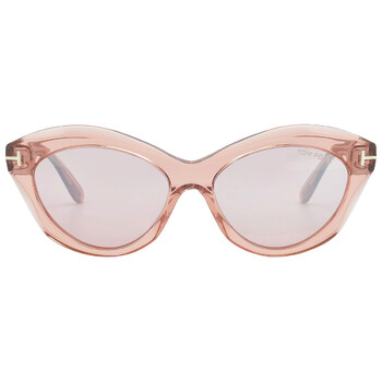 Toni Violet Gradient Mirror Cat Eye Sunglasses FT1111 72Z