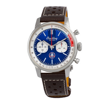 Top Time Shelby Cobra Chronograph Automatic Chronometer Blue Dial Watch AB01763A1C1X1