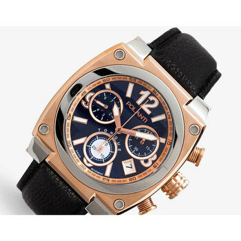 Torque Ii Chrono Chronograph Blue Dial Watch PLT2004LBRGSV