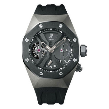 Tourbillon Concept Openworked Dial GMT Titanium Watch 26560IO.OO.D002CA.01