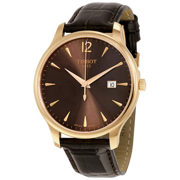 Tradition Brown Dial Watch T063.610.36.297.00