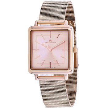 Traditional Rose Goldtone Dial Watch OC0287