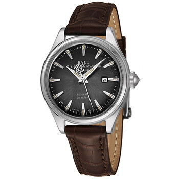 Trainmaster Eternity Automatic Black Dial Watch NL2080DLJBK