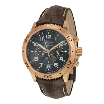 Transatlantique Type XXI Flyback Chronograph Rose Gold Watch 3810BR929ZU