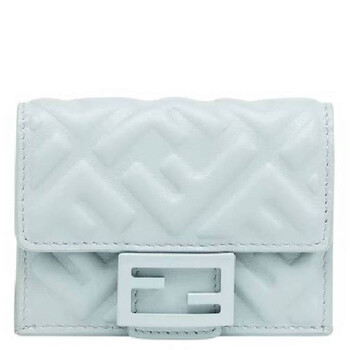 Tri Fold Compact Baguette Wallet