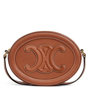 Triomphe Oval Crossbody Bag