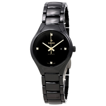 True Black Diamond Dial Watch R27242712