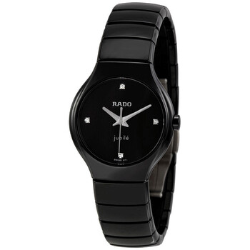 True Jubile Black Dial Ceramic Watch R27655712