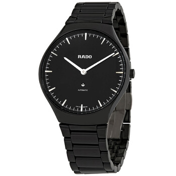 True Thinline Automatic Black Dial Watch R27969152