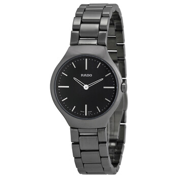 True Thinline Black Dial Gunmetal Ceramic Watch R27956152