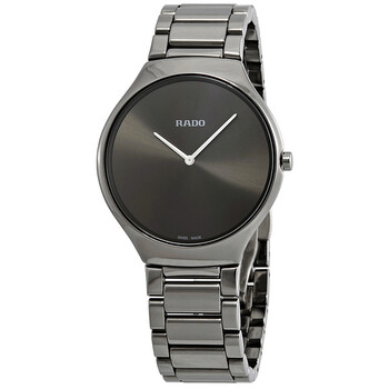 True Thinline Grey Dial Ceramic Watch R27955122