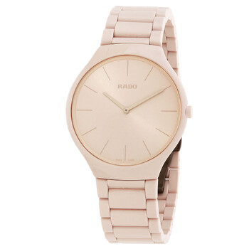 True Thinline Les Couleurs Quartz Pale Sienna Dial Watch R27097672