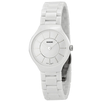 True Thinline White Dial White Ceramic Watch R27958112