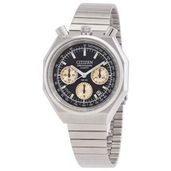 Tsuno Chronograph Quartz Black Dial Watch AN370054E