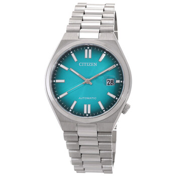 Tsuyosa Automatic Teal Dial Watch NJ015153X