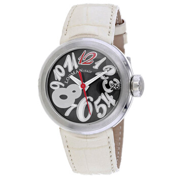 Tuttotondo Quartz Black Dial Watch 340CAGRDWH