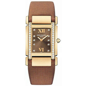 Twenty4 Quartz Diamond Brown Dial Watch 4920RBROWN