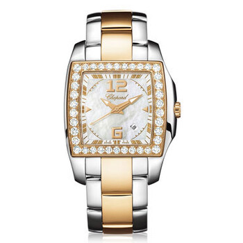 Two O Ten Mother of Pearl Dial Diamond Two Tone Watch