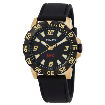 UFC Champ Quartz Black Dial Watch TW2V84400