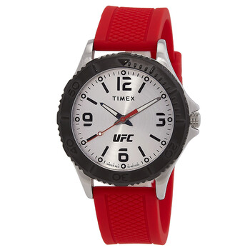 UFC Gamer Quartz Silver Dial Watch TW2V58200