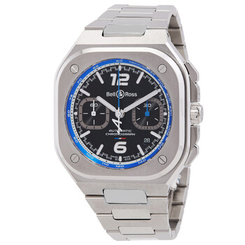 Urban Chronograph Automatic Black Dial Watch BR05CA523STSST