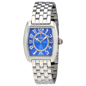 Urban Mini Blue Guilloche Dial Diamond Watch MWW02A000609