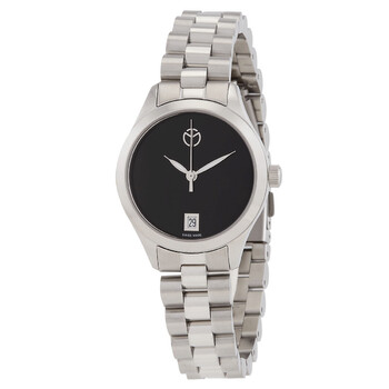 Urban Quartz Black Dial Watch D411MNM