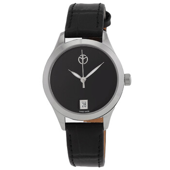 Urban Quartz Black Dial Watch D411NM