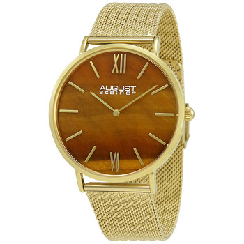 Urbane Orange Dial Watch AS8218YG