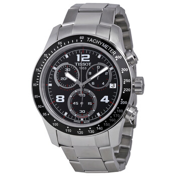V8 Chronograph Black Dial Watch T0394171105702
