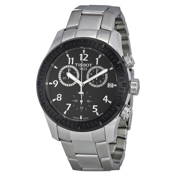 V8 Chronograph Black Dial Watch T0394172105700